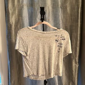 Aliens Believe In Us Crop Top (Size S)